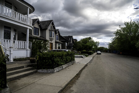 Varsity View Neighborhood Street in Saskatoon photo
