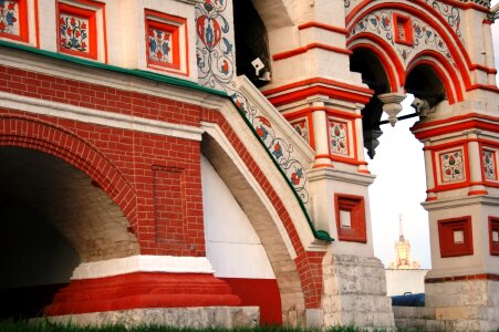 Architecture russian orthodox ledges photo