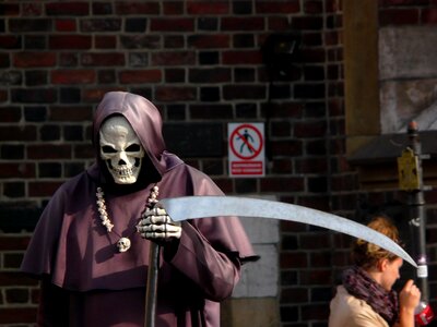 Death skull kosa