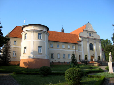 Monastery and St. Mary Magdalene's Church in Poland photo