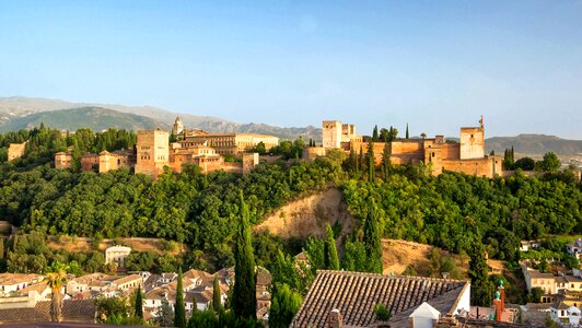 The alhambra castle fortress