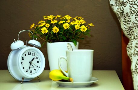 Beautiful Photo clock flower photo