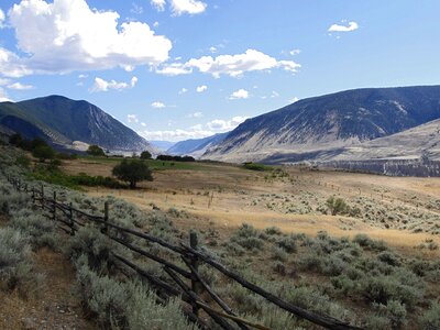 Nature scenery valley photo