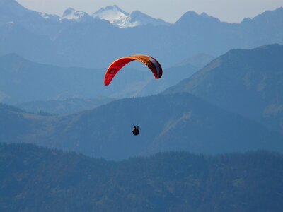 Glide hang glider paragliding photo