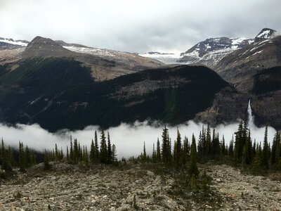 The Iceline Trail in Yoho National Park, Canadian Rockies