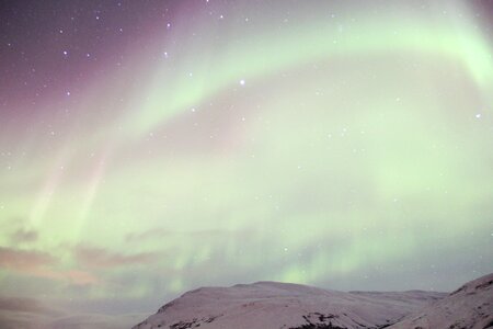 The northern lights sweden real shot