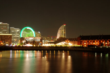 1 Night view in Yokohama