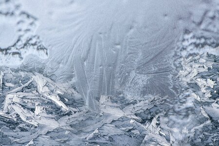 Eiskristalle frozen winter photo