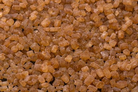 Candy brown crystals