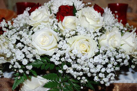 Bouquet white floral