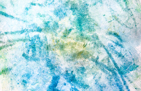 Blue Painted Abstract photo