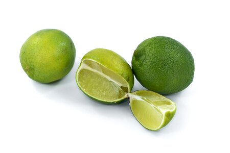 Citrus greenish yellow lime photo