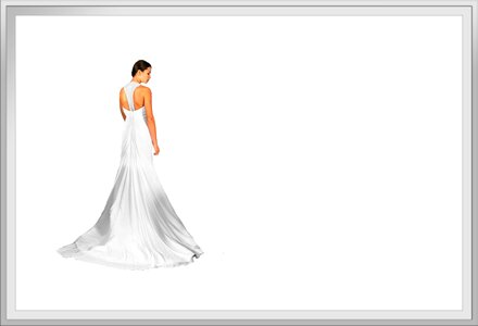 Beautiful abstract digital frame