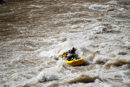 Rafting in the Colorado River in the Grand Canyon, Arizona photo