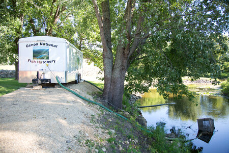 Mobile Aquatic Rearing System at Genoa National Fish Hatchery
