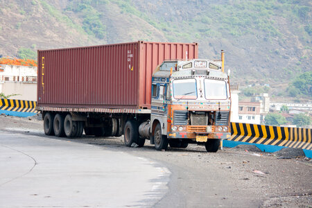 Container Truck Transport photo