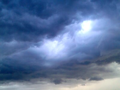 Cloud thunderstorm storm clouds