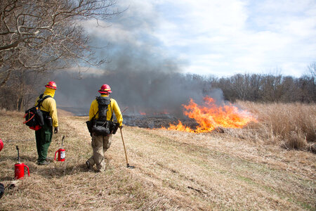 Prescribed burn at NCTC -1