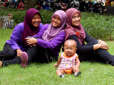 Kids indonesian garden