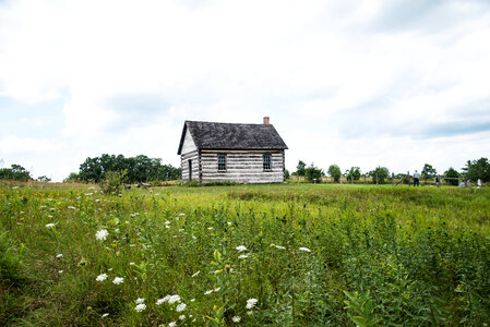 Countryside Cabin on the Prairie