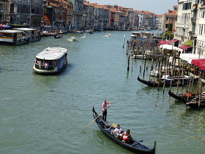 Canal in Venice, Italy photo