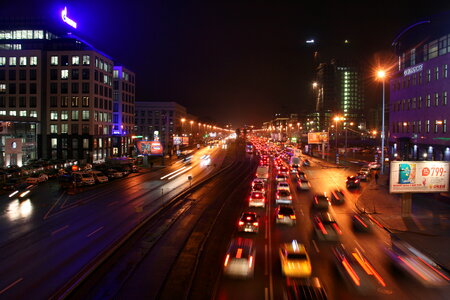 Night city photo