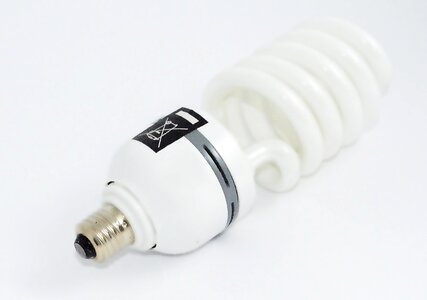 Energy saving lamp environmental protection fluorescent photo