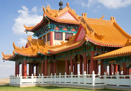 Worship nan hua temple south africa photo