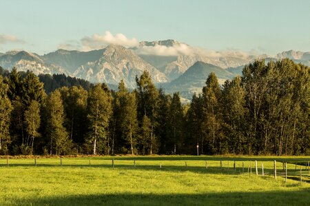 Landscape alpine nature photo