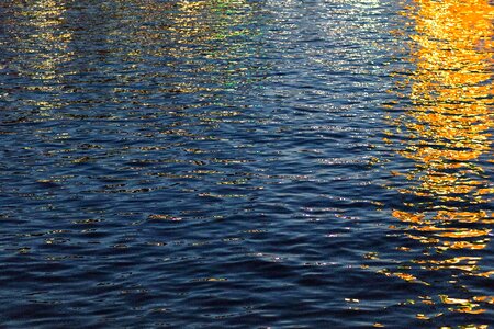 Dusk evening horizon