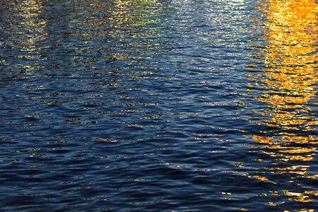 Dusk evening horizon photo