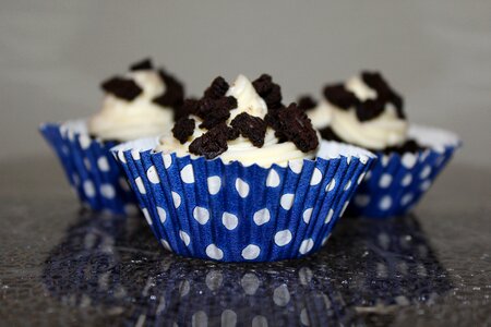 Dessert cake muffin photo