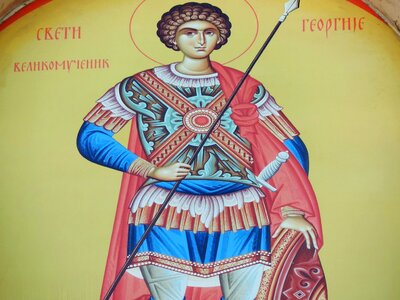 Byzantine orthodox saint