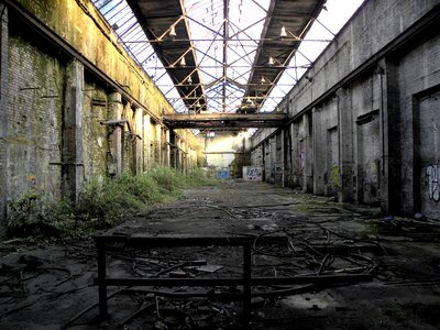 Old decay industry photo