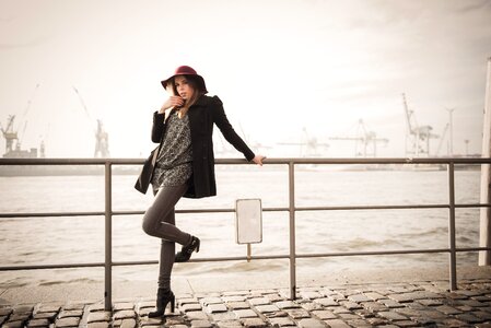 Woman pose girl