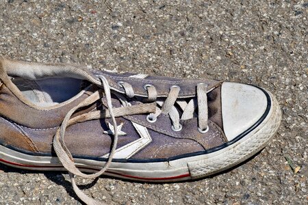 Footwear fashion dirty
