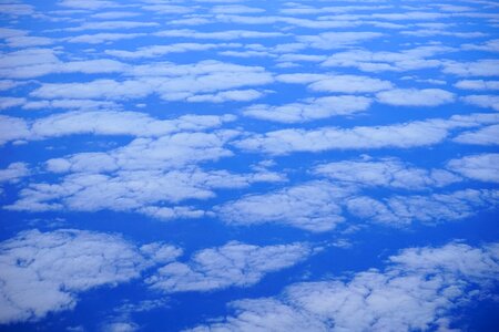 Above the clouds flying cloud cover photo