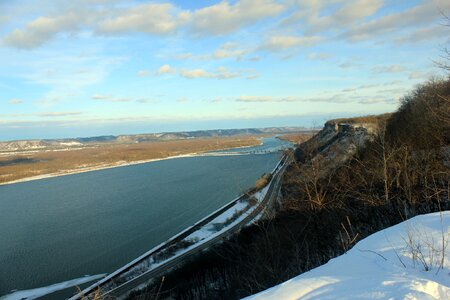 Scenic river mississippi photo