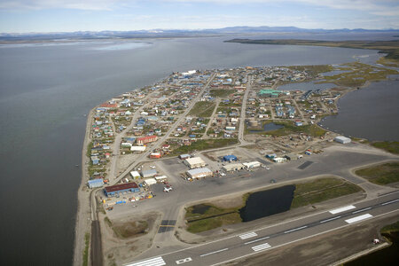 Aerial view of Selawik National Wildlife Regue-2