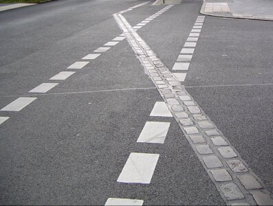 Berlin wall road