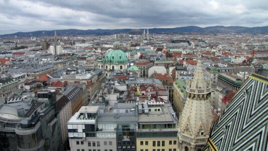 City view landscape panorama