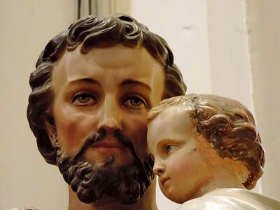 Baby man religious