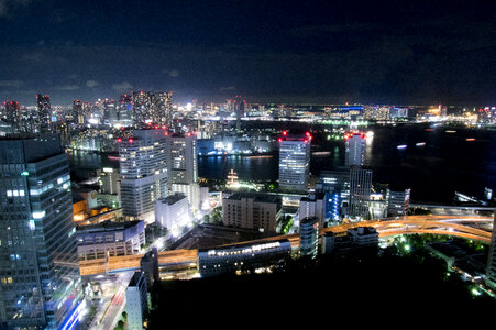 4 Night view of Tokyo photo