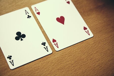 Card game gambling casino photo