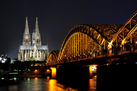 Rhine water bridge photo