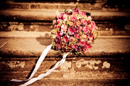 Bouquet floral romance photo