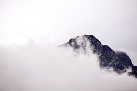 Landscape mountain cloud