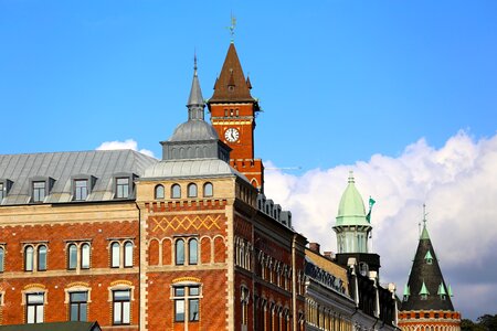 Helsingborg town hall historic buildings