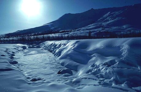 Floor scenic snow