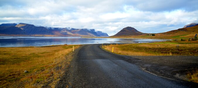 Road to Pingeyri, Iceland photo